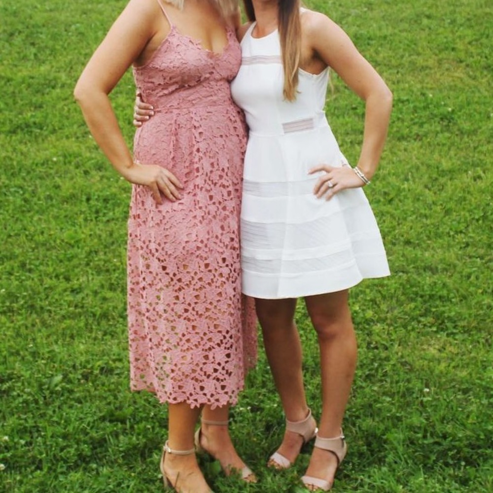Lulus white dress